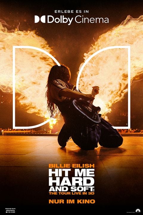 Billie Eilish - Hit Me Hard And Soft: The Tour Live In 3D : Kinoposter