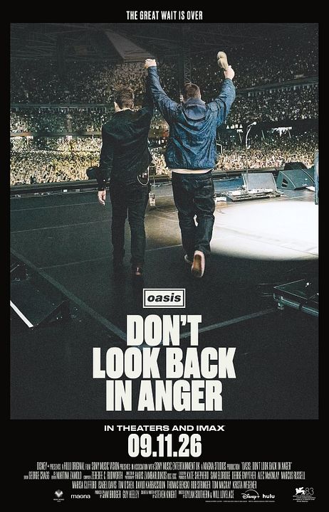 Oasis: Don't Look Back In Anger : Kinoposter