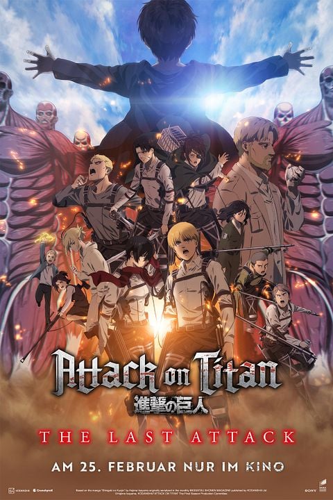 Attack on Titan: The Last Attack : Kinoposter