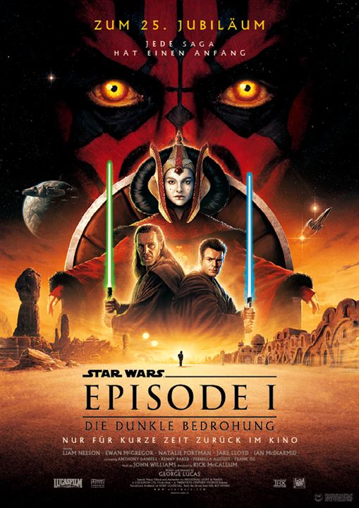 Star Wars: Episode I - Die dunkle Bedrohung : Kinoposter