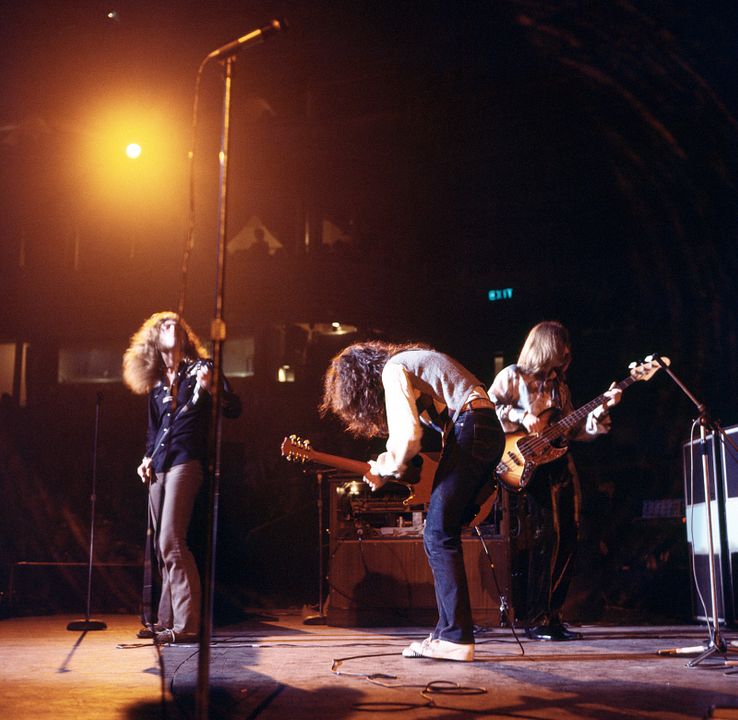 Becoming Led Zeppelin : Bild John Paul Jones, Robert Plant, Jimmy Page, John Bonham