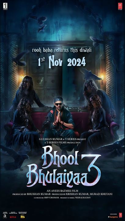 Bhool Bhulaiyaa 3 : Kinoposter