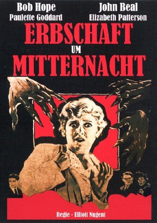 Erbschaft um Mitternacht : Kinoposter