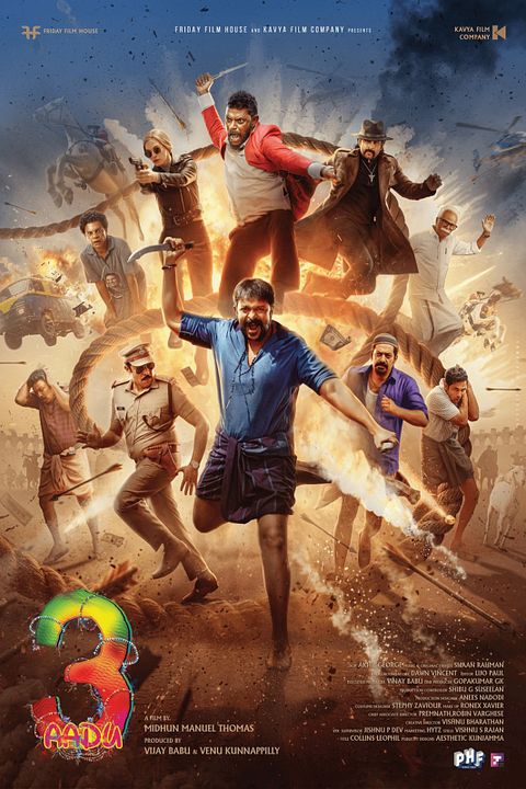 Aadu 3: One Last Ride - Part 1 : Kinoposter