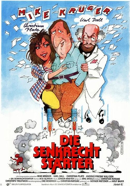 Die Senkrechtstarter : Kinoposter