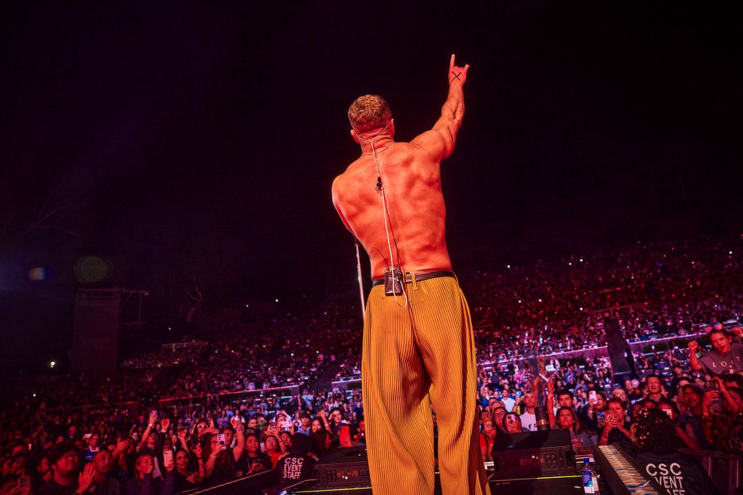 Imagine Dragons : Live From The Hollywood Bowl (with the LA Film Orchestra) : Bild Imagine Dragons, Dan Reynolds