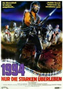1994 - Nur die Starken überleben : Kinoposter