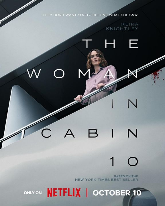 The Woman In Cabin 10 : Kinoposter