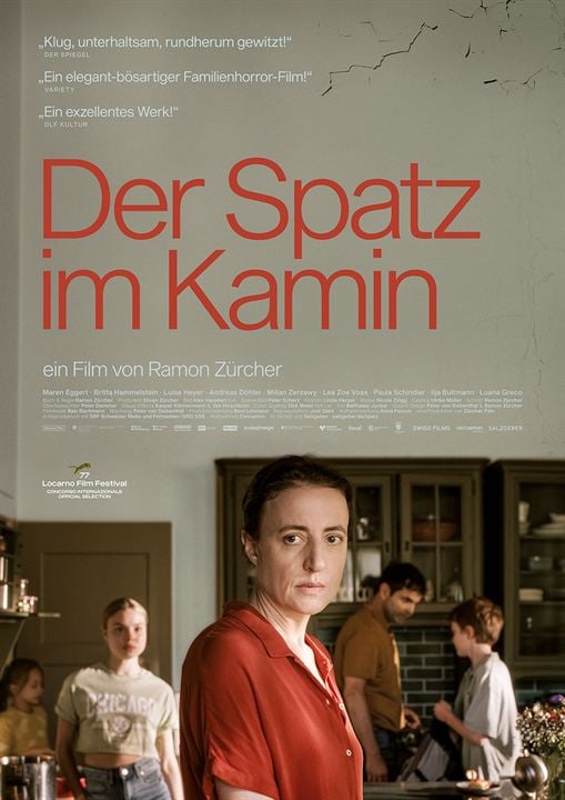 Der Spatz im Kamin : Kinoposter