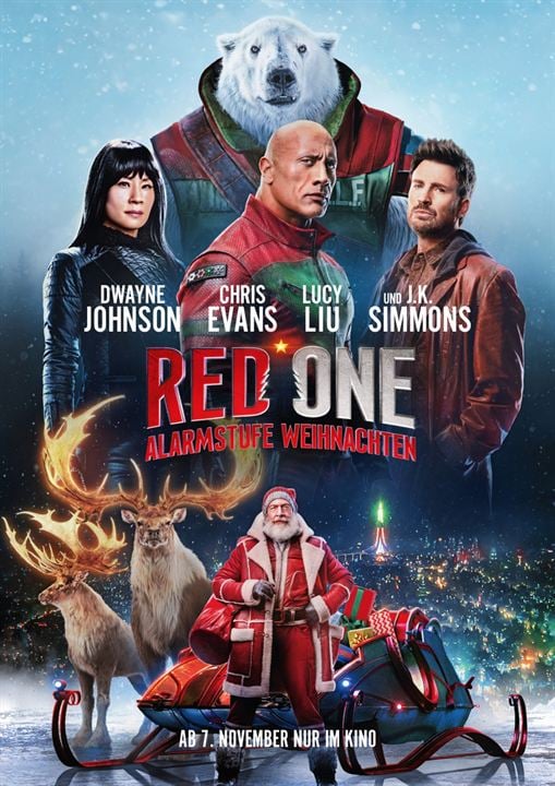 Red One - Alarmstufe Weihnachten : Kinoposter