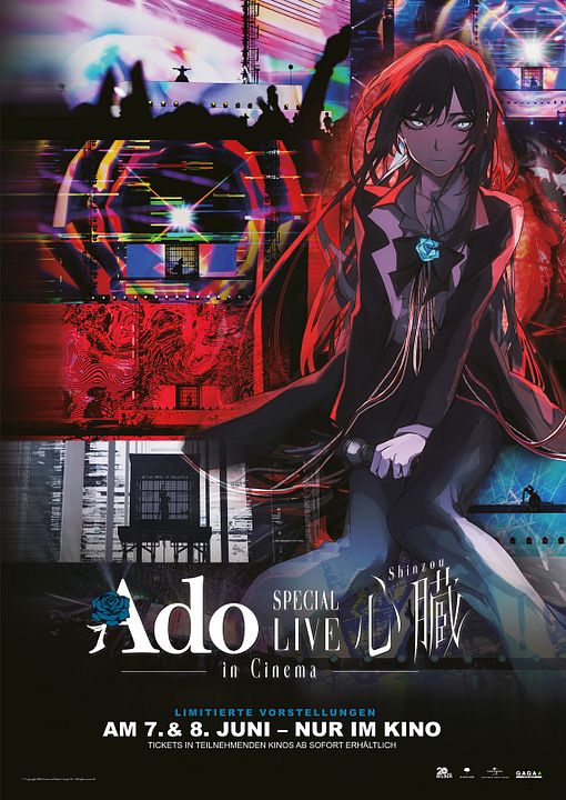 Ado Special Live "Shinzou" in Cinema : Kinoposter