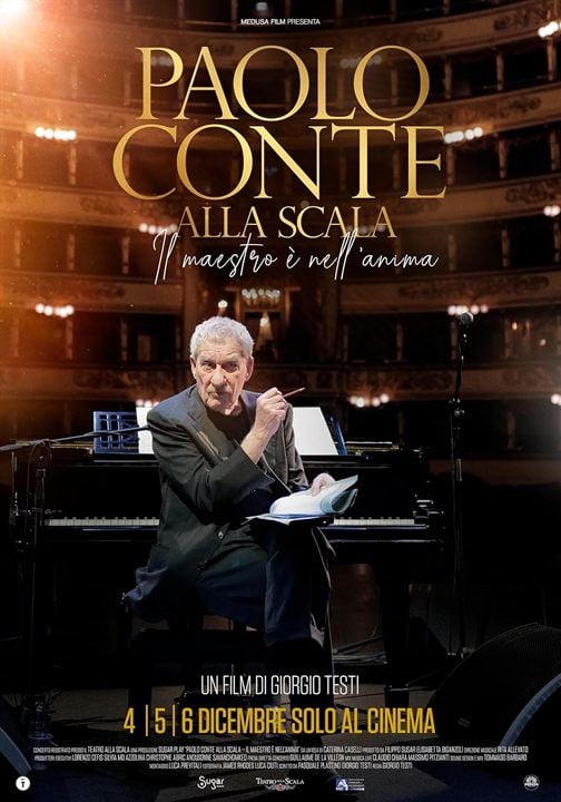 Paolo Conte Alla Scala : Kinoposter