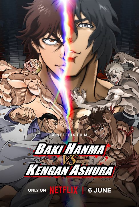 Baki Hanma VS Kengan Ashura : Kinoposter