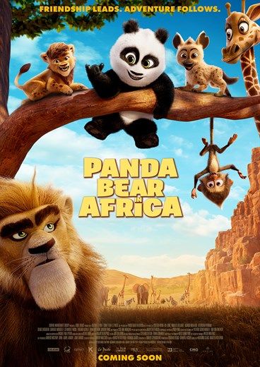 Der kleine Panda in Afrika : Kinoposter