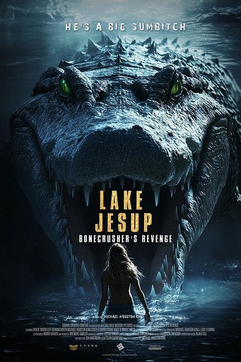 Bonecrusher – Die Bestie Aus Dem See : Kinoposter