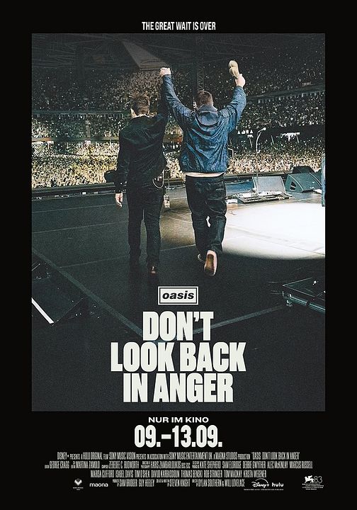 Oasis: Don't Look Back In Anger : Kinoposter