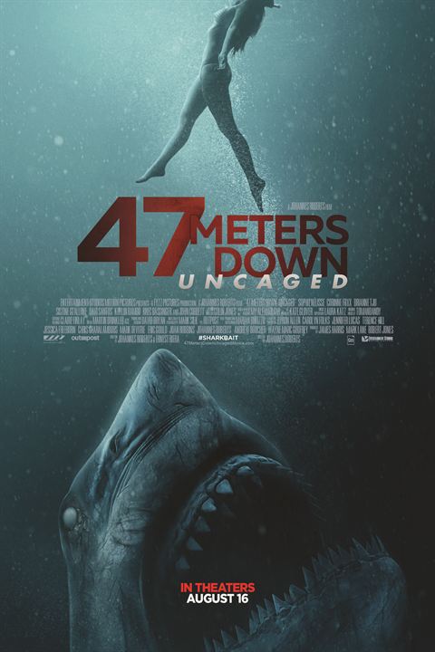 47 Meters Down: Uncaged : Kinoposter