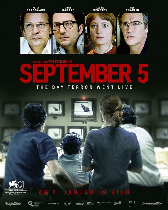 September 5 - The Day Terror Went Live : Kinoposter