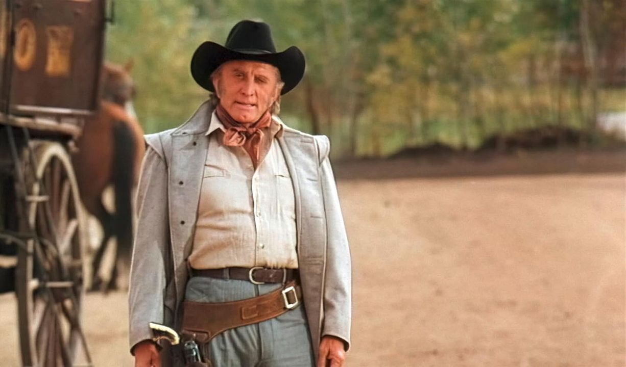 Zwei Schlitzohren rechnen ab : Bild Kirk Douglas