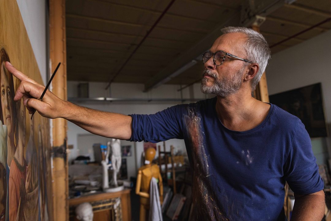 Triegel trifft Cranach - Malen im Widerstreit der Zeiten : Bild Michael Triegel