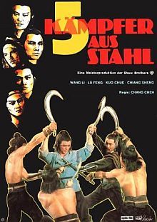 5 Kämpfer aus Stahl : Kinoposter