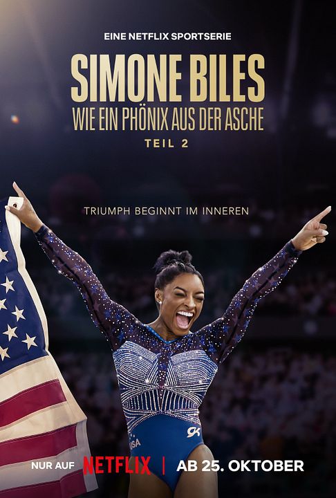 Simone Biles: Wie ein Phönix aus der Asche : Kinoposter