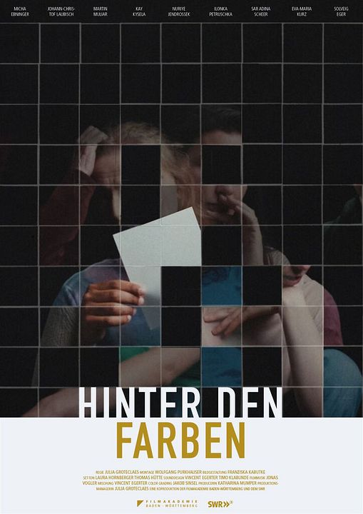 Hinter den Farben : Kinoposter