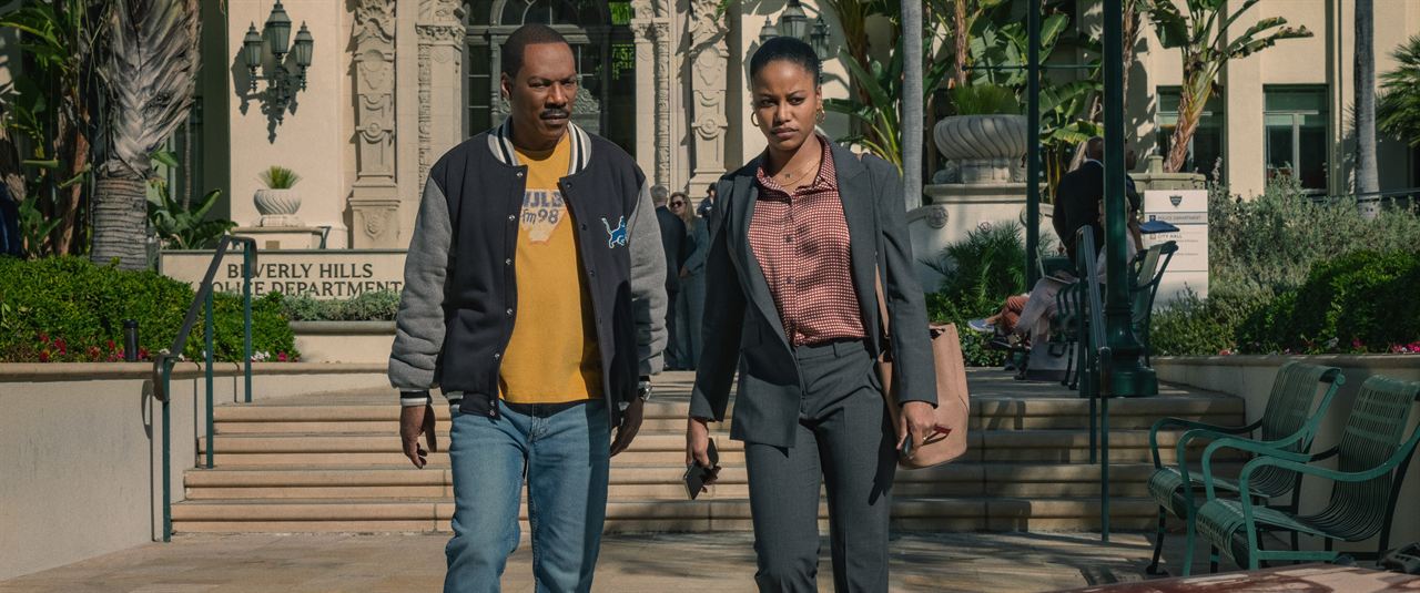 Beverly Hills Cop: Axel F : Bild Taylour Paige, Eddie Murphy