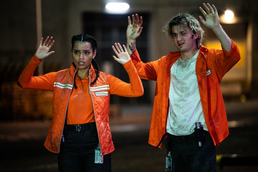 Cold Storage : Bild Joe Keery, Georgina Campbell
