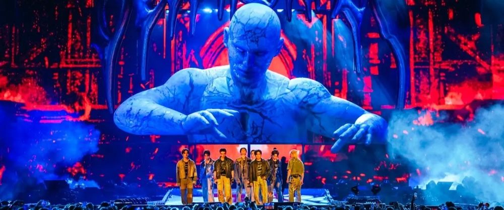 Stray Kids: The dominATE Experience : Bild Lee Know, Stray Kids , Bang Chan, Han, I.N , Seungmin , Felix , Hyunjin , Changbin 