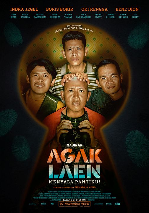 Agak Laen: Menyala Pantiku! : Kinoposter