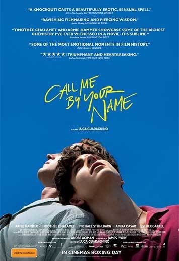 Call Me By Your Name : Kinoposter
