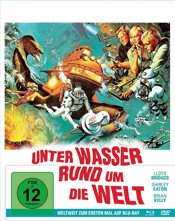 Unter Wasser rund um die Welt : Kinoposter
