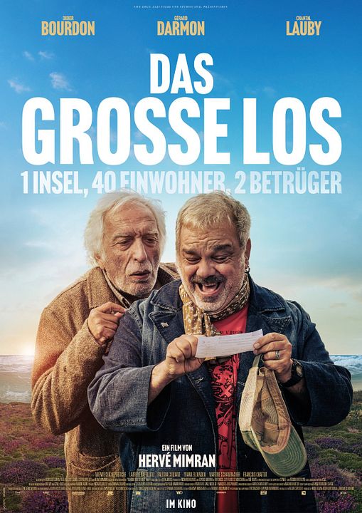 Das grosse Los - 1 Insel, 40 Einwohner, 2 Betrüger : Kinoposter