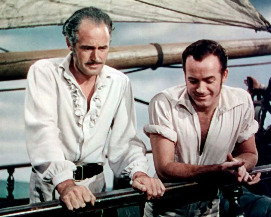 Meuterei auf dem Piratenschiff : Bild Mark Stevens, Patric Knowles