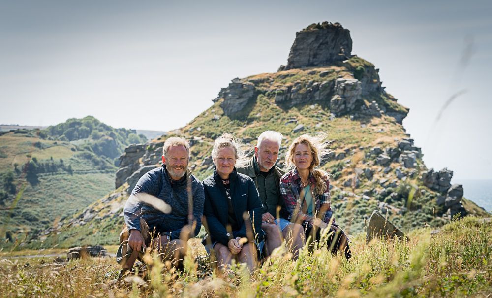 Der Salzpfad : Bild Jason Isaacs, Gillian Anderson