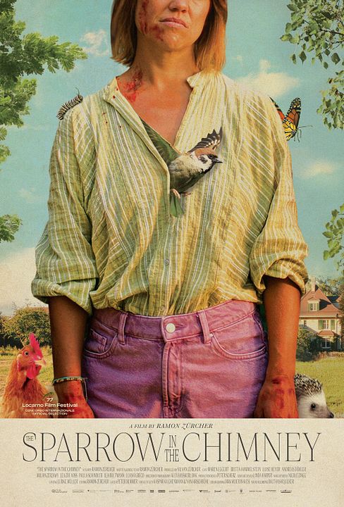 Der Spatz im Kamin : Kinoposter