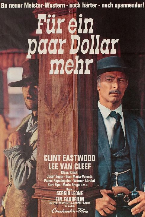 Für ein paar Dollar mehr : Kinoposter