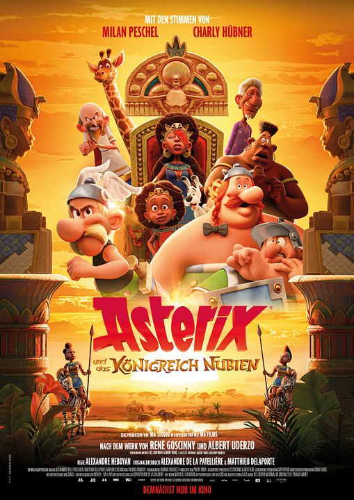 Asterix und das Königreich Nubien : Kinoposter
