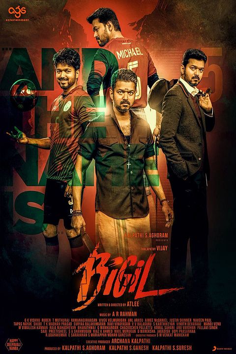 Bigil : Kinoposter