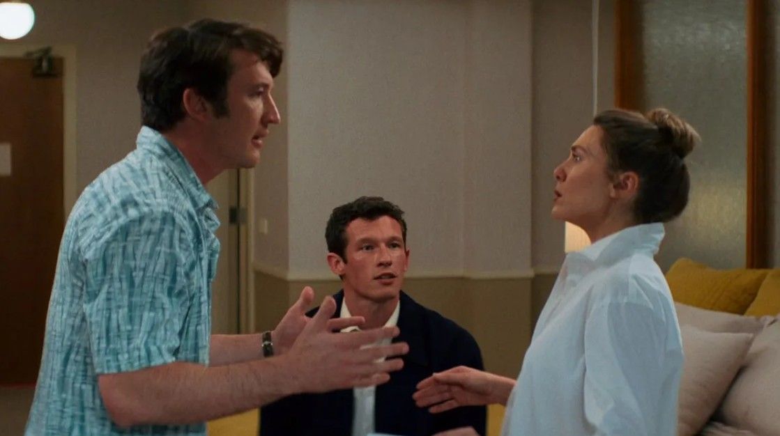 Eternity : Bild Callum Turner, Elizabeth Olsen, Miles Teller