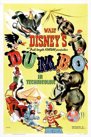 Dumbo, der fliegende Elefant : Kinoposter