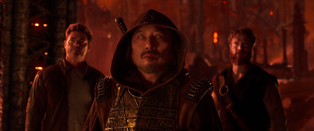 Mortal Kombat 2 : Bild Josh Lawson, Karl Urban, Hiroyuki Sanada