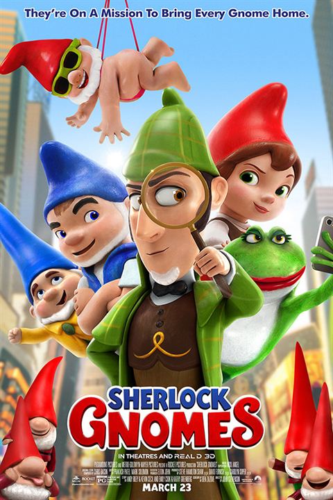 Sherlock Gnomes : Kinoposter