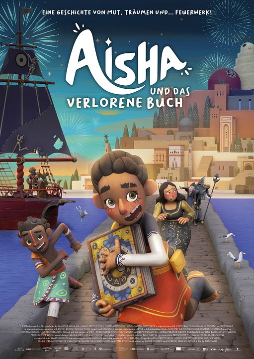 Aisha und das verlorene Buch : Kinoposter