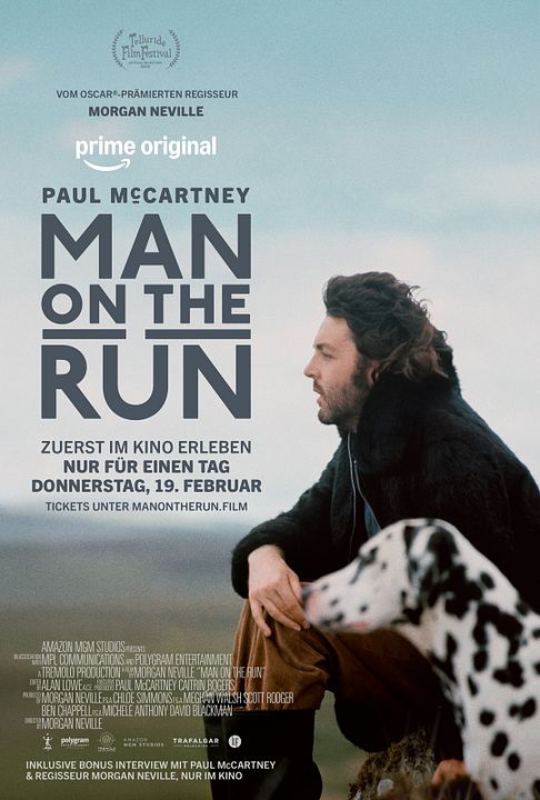 Paul McCartney: Man On The Run : Kinoposter