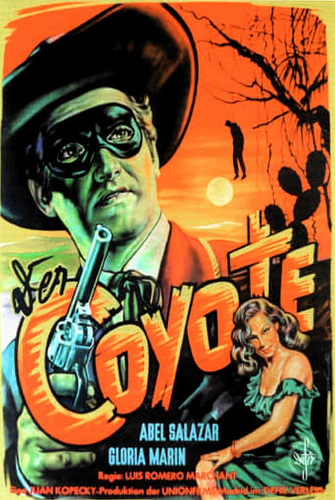 Der Coyote reitet wieder : Kinoposter