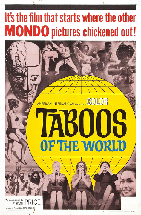 Die Tabus der Welt : Kinoposter