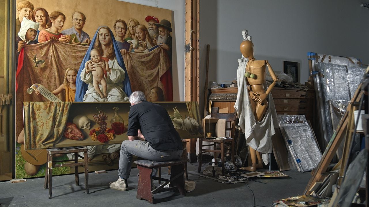 Triegel trifft Cranach - Malen im Widerstreit der Zeiten : Bild Michael Triegel