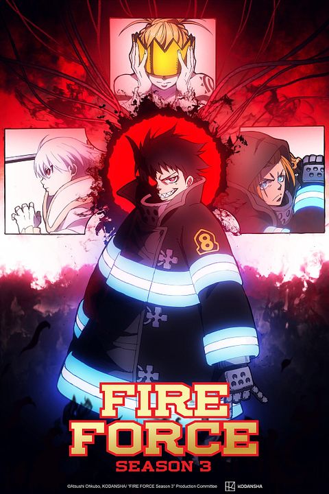 Fire Force : Kinoposter
